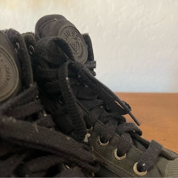 VTG 90s Guess Platform Chunky Ankle Boots Grunge Goth Rare Lined Size 6.5 Womens - Picture 11 of 11